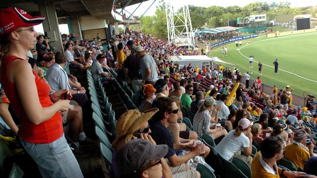 TIO Stadium hosted a one day international between Australian and Bangladesh in 2008. Picture: Chloe Erlich.