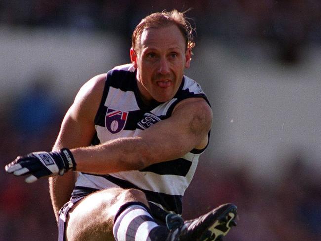 1995? Geelong's Gary Ablett. Neg: R950731/84 Picture: Wayne Ludbey