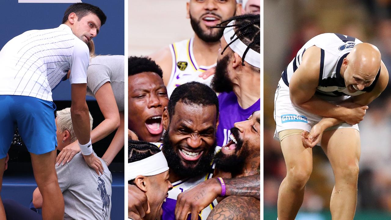 Here, we reflect in pictures on the moments that helped define 2020 in sport.