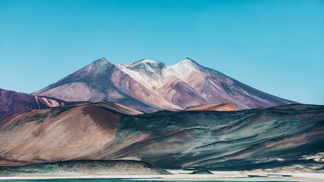 Laguna Tuyajto at the Atacama Desert, Chile.