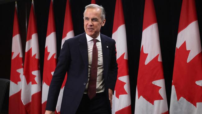 Canada's Prime Minister Mark Carney will also visit US President Donald Trump on Tuesday. (Photo by PATRICK DOYLE / AFP)