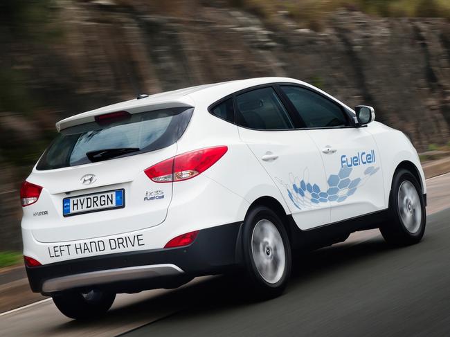 Hyundai ix35 experimental hydrogen car in Australia (2015). Picture: Suppled.