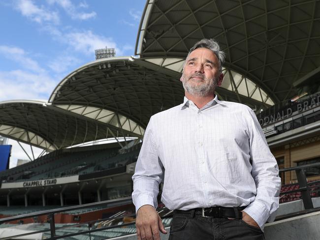 SACA chief Keith Bradshaw is pictured at Adelaide Oval in December, 2019. Picture: SARAH REED