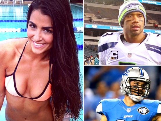 Love triangle between NFL stars and WWE diva