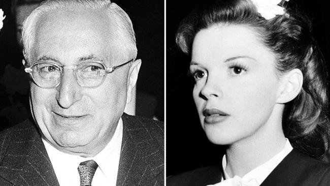 Judy Garland was pawed and propositioned for sex by studio bigwigs at MGM, including Metro Goldwyn-Mayer studio head Louis B. Mayer, between the ages of 16 and 20, according to author Gerald Clark.