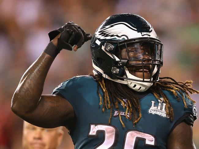 Jay Ajayi ran in two touchdowns. Picture: Getty