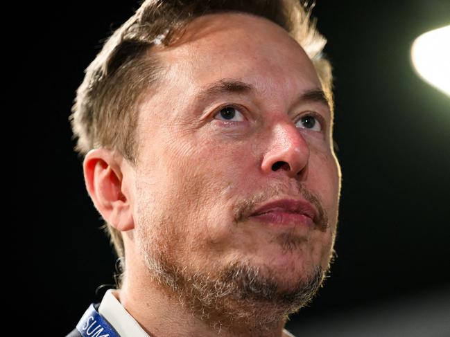 SpaceX, X (formerly known as Twitter), and Tesla CEO Elon Musk reacts during the UK Artificial Intelligence (AI) Safety Summit at Bletchley Park, in central England, on November 1, 2023. Picture: NCA NewsWire / AFP POOL / Leon Neal