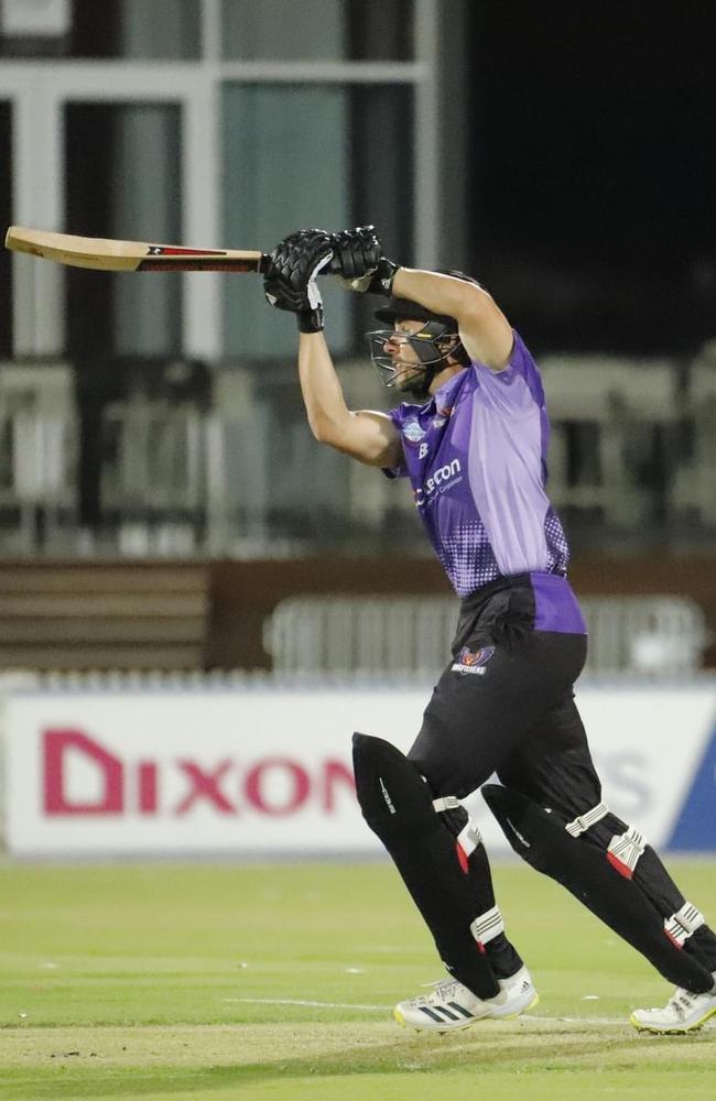 Darryn Dyer batting for CiteCon Kingfishers in the Mackay T20 Smash. Picture: Supplied