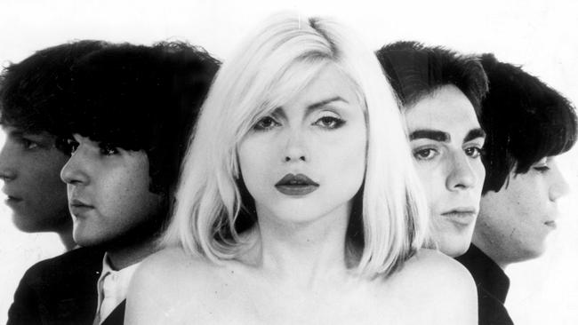 Debbie Harry and band Blondie in 1977, around the time Australia gave them their first ever hit. Picture: Supplied.