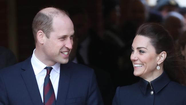 Prince William, Duke of Cambridge and Catherine, Duchess of Cambridge are now working from home like the rest of us … even if their home is a palace. Picture: Chris Jackson/Getty