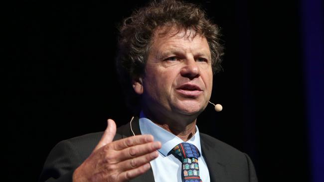 Simon McKeon addresses a conference in Melbourne in March. Pic: Stuart McEvoy