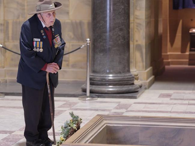 Allan Godfrey was part of a rescue party trying to free prisoners of war in Borneo.