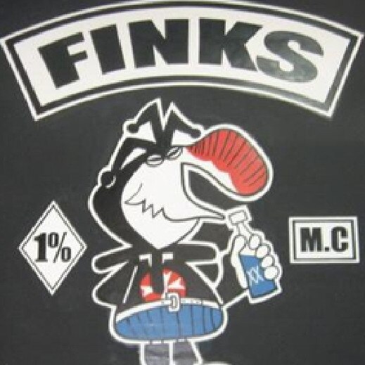 Finks MC logo.