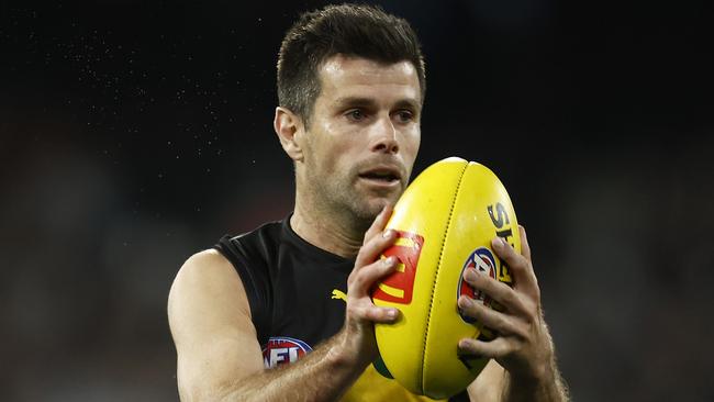 Trent Cotchin could play as the sub. Picture: Getty Images