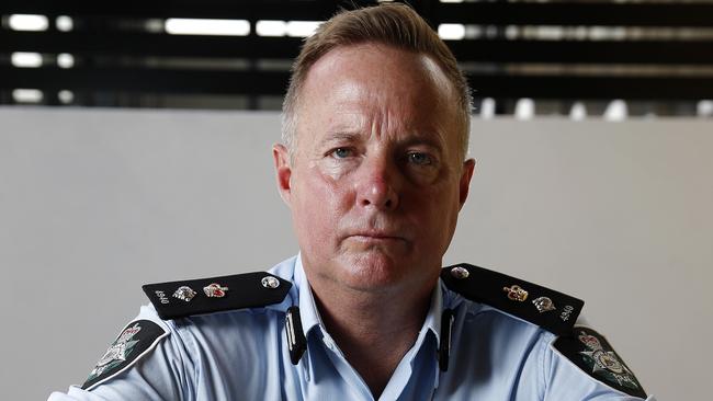 Russel Smith, the AFP’s Detective Superintendent in charge drug strategy. Picture: Josh Woning