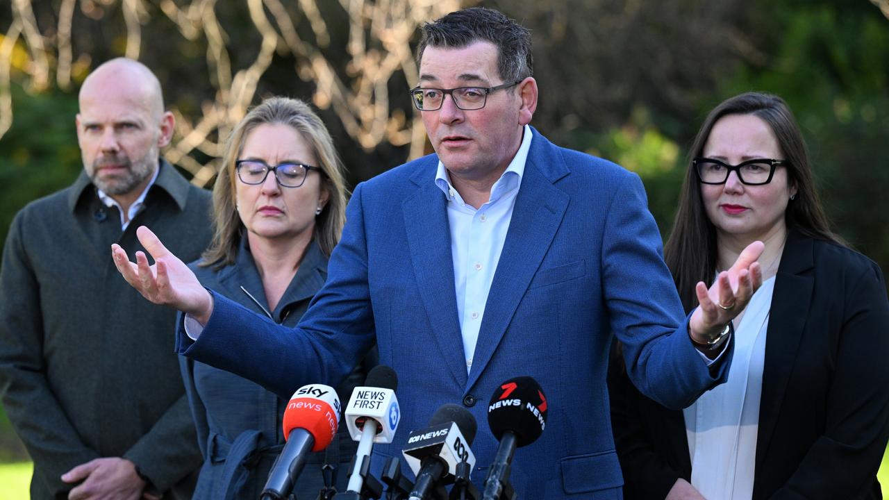 Premier Daniel Andrews and his deputy Jacinta Allan are unlikely to front a probe into the Commonwealth Games axing. Picture: James Ross