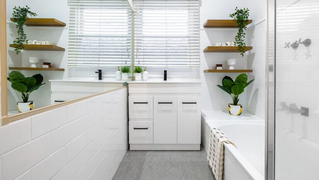 Bathroom chic.