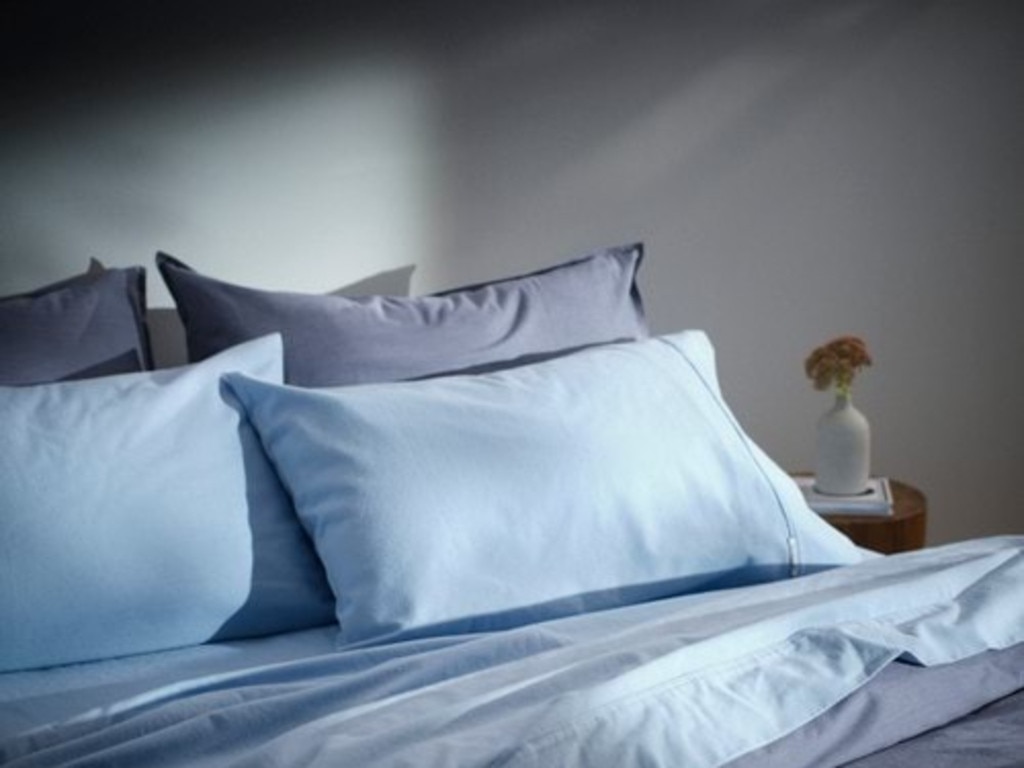 Keep yourself toasty and warm with these flannelette sheets. Picture: Canningvale.