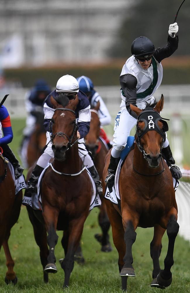 Johannes Vermeer ran third behind Boom Time in the Caulfield Cup