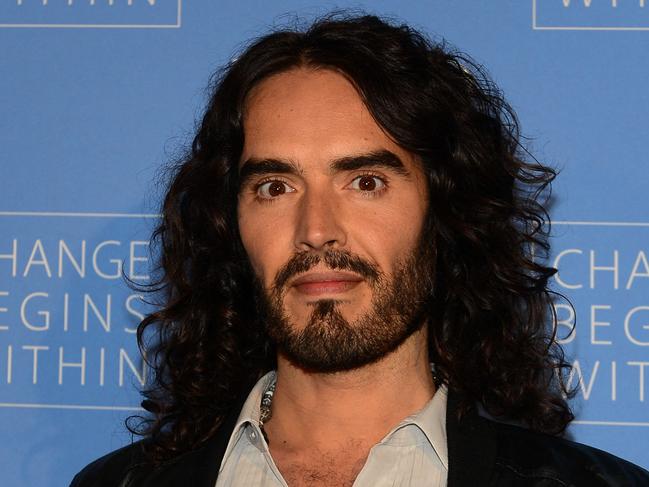 Russell Brand has been questioned by police over multiple sexual offence allegations. Picture: AFP