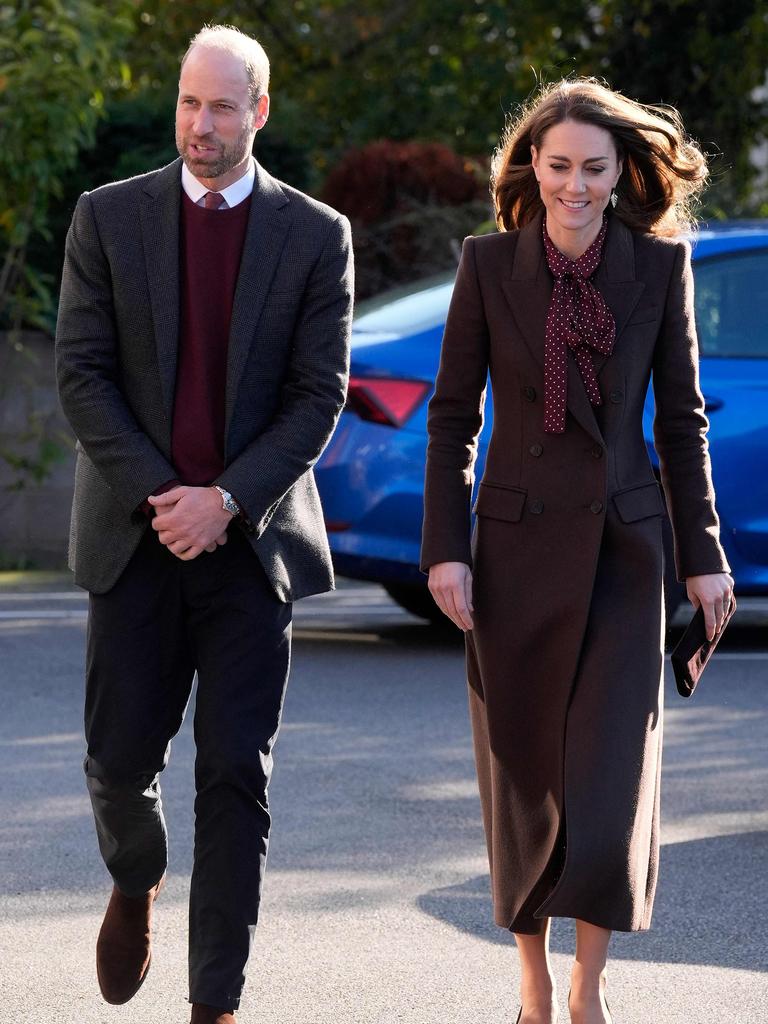 It was their first official joint engagement in months. Picture: Danny Lawson/Pool/AFP