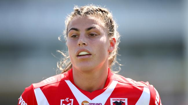 Jessica Sergis is one of the stars of the NRLW. Picture: Mark Kolbe/Getty Images