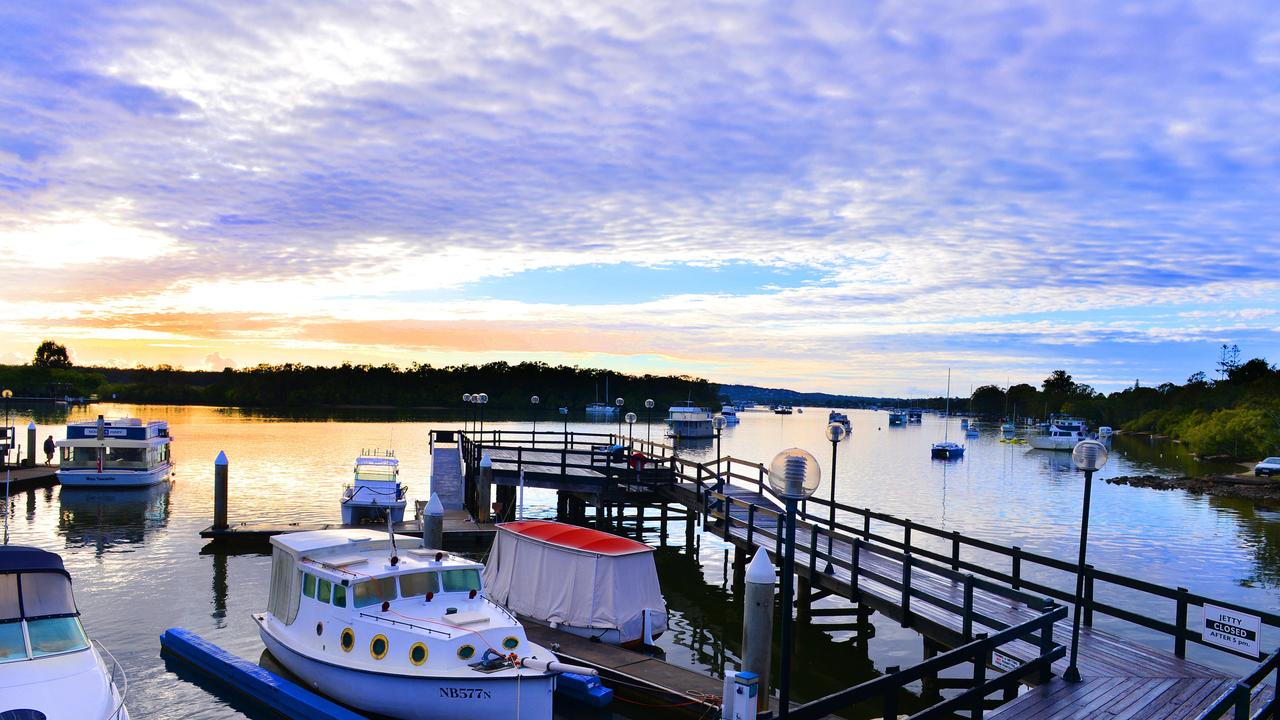 Noosa Marina at Tewantin looking east towards Noosa. Photo: John McCutcheon / Sunshine Coast Daily