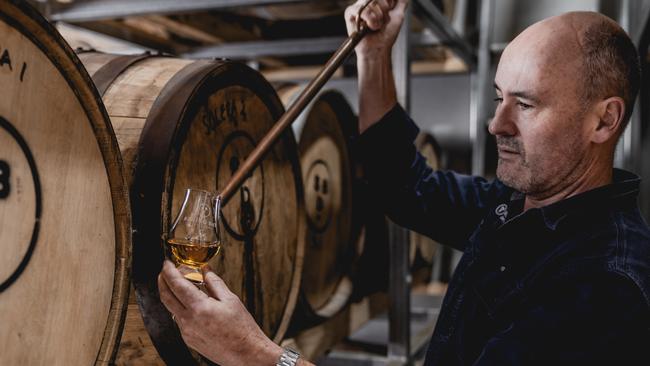 Spring Bay Distillery owner Cam Brett. Picture: Supplied.