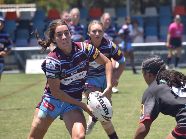 CQ Capras under-17 footy sensation Caydence Fouracre.