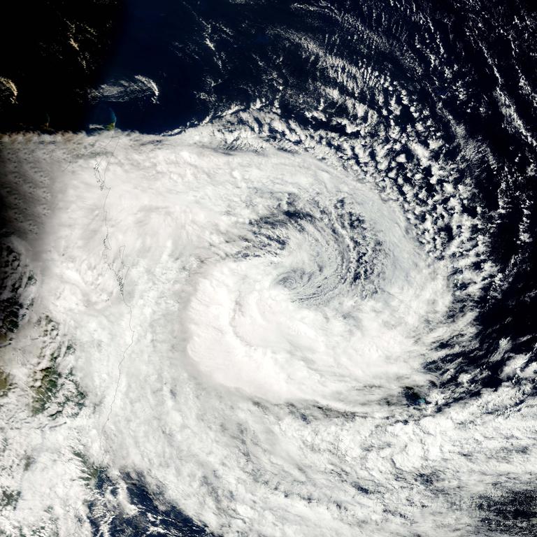 NASA satellite image of Tropical Cyclone Alfred