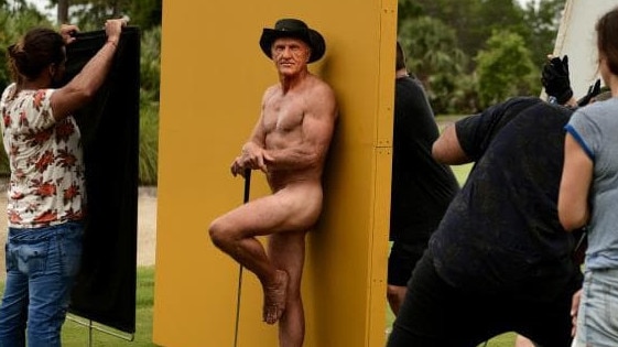 Greg Norman remains in fantastic shape, regularly posing nude on social media.