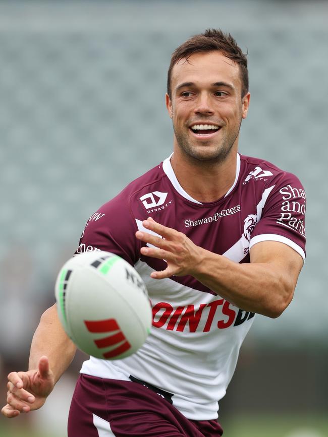 That looks like a smile on Luke Brooks’ face. Photo by Matt King/Getty Images