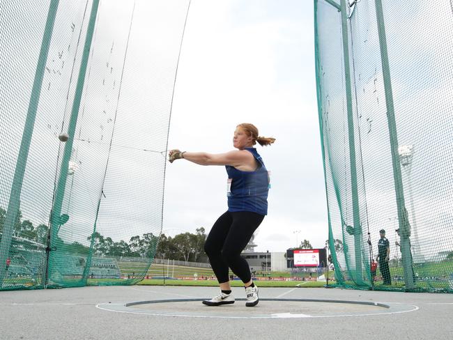 The 21-year-old eclipsed her closest competitor by more than 5m. Picture: Matt King/Getty Images