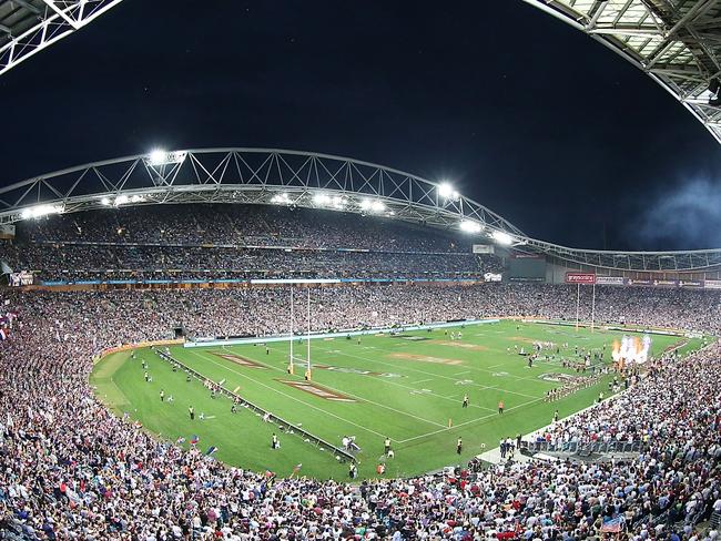 SYDNEY, AUSTRALIA - OCTOBER 06:  A general view during the 2013 NRL Grand Final match between the Sydney Roosters and the Manly Warringah Sea Eagles at ANZ Stadium on October 6, 2013 in Sydney, Australia.  (Photo by Mark Metcalfe/Getty Images)