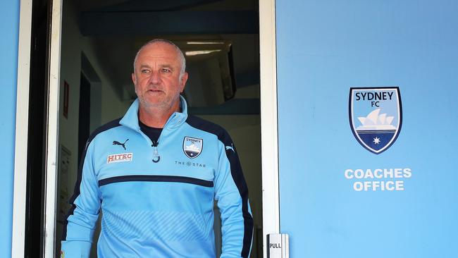 Sydney FC coach Graham Arnold on Thursday.