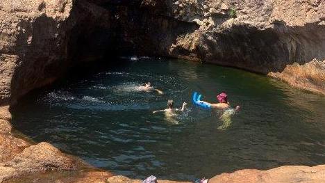 Campsite at Surprise Creek. Picture: Minister for Parks and Rangers