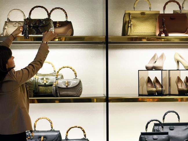 The court heard the woman spent $9500 on shoes, handbags and glasses.