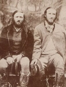 John (left) and Thomas Clarke. Picture: State Library Of New South Wales