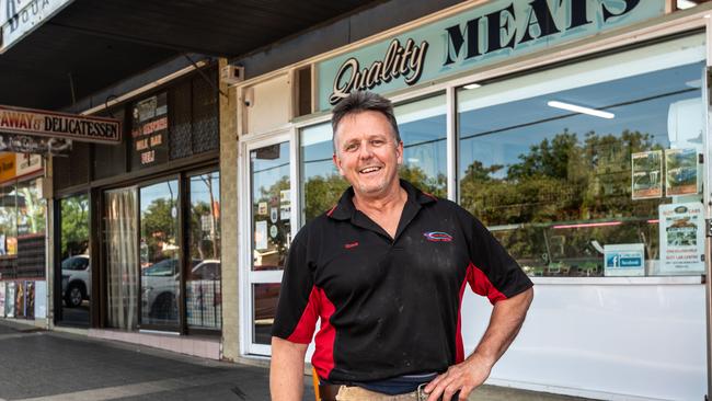 Bungaree Butchery’s Steve Carlaw has worked at the Toongabbie shopping centre for 35 years. Picture: Monique Harmer