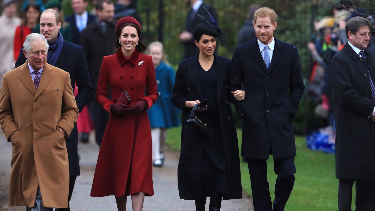 The service of thanksgiving for the Queen at Westminster Abbey is set to be the biggest gathering of the extended family since the Sussexes’ 2018 wedding. Picture: Stephen Pond/Getty Images