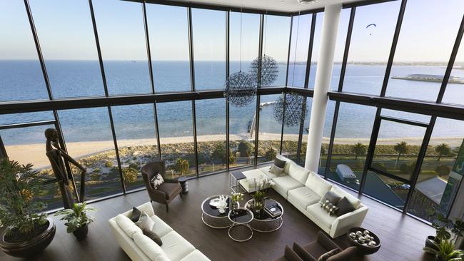 3. HM@S Penthouse, 191/85 Rouse St, Port Melbourne. Last sold $16m in June 2019.