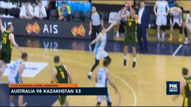 Next stop WC! Boomers thrash Kazakhstan