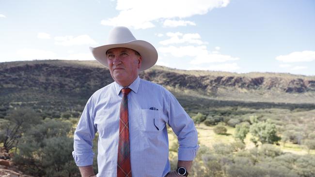 Deputy Prime Minister Barnaby Joyce says greater US military presence in Australia to ward off China is a ‘sign of the times’. Picture Brad Hunter