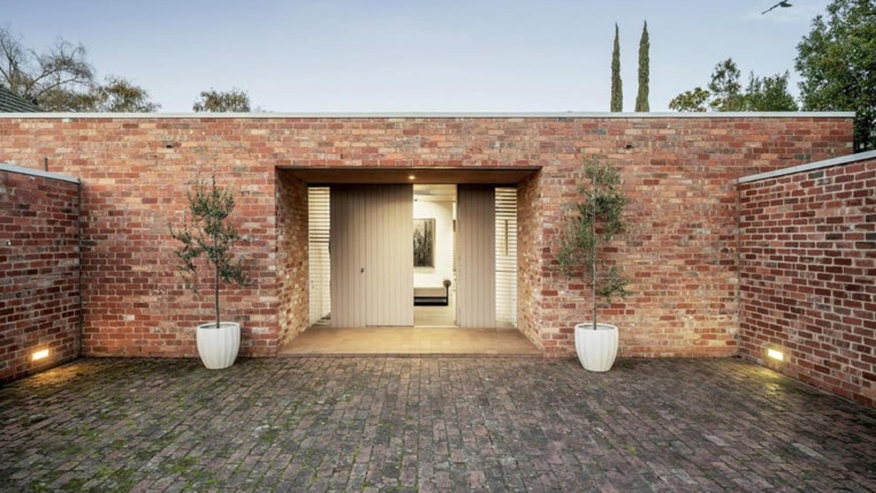 This three-bedroom house at 184 Kooyong Rd, Toorak, recently sold for $6.4m.