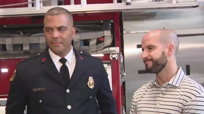 Off Duty Firefighter Honored For Saving Deputy Daily Telegraph 9900