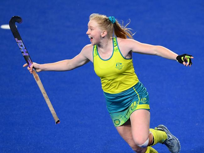 Amy Lawton is one of Australia’s brightest young stars. Picture: Getty Images