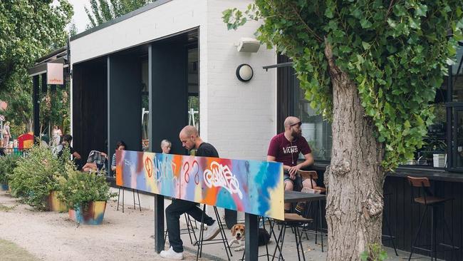 Part St Cafe in Carlton North with playground out back. Picture: Facebook