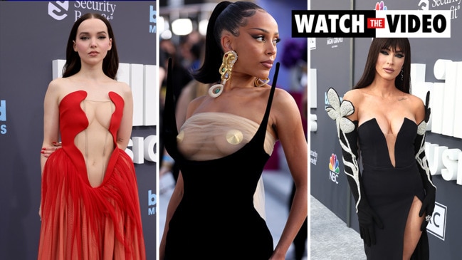 Stars show some skin on the Billboard red carpet