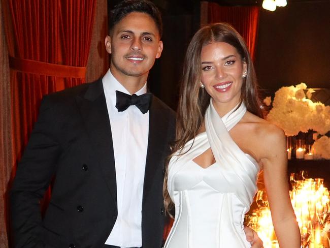 Antonia Apostolou and James Hachem have married in Melbourne. Picture: Ten Acres
