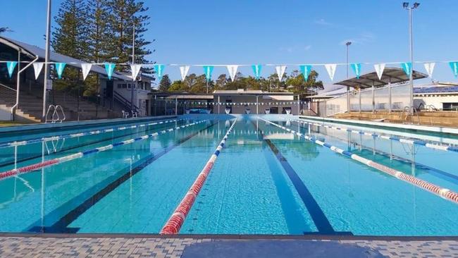 The current 50m lap pool at the Port Macquarie aquatic centre